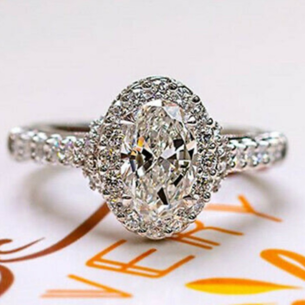 NEW Elegant 925 Silver Ring for Women - Picture 1 of 5